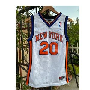 Vintage 2003 Nike New York Knicks Allan Houston Youth Jersey